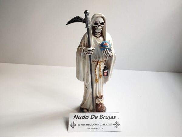 Imagen de la Santa Muerte Blanca