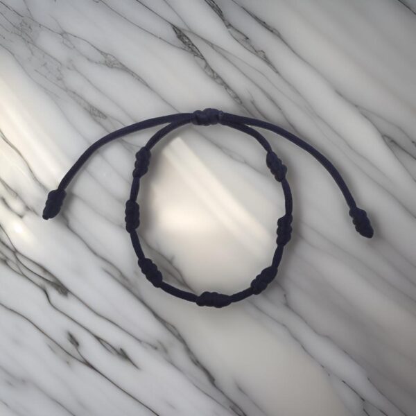 Comprar Pulsera 7 Nudos Negra