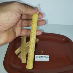 Vela de limpieza de palo santo para purificar