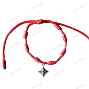 Pulsera de 7 Nudos con Amuleto del Nudo de Brujas