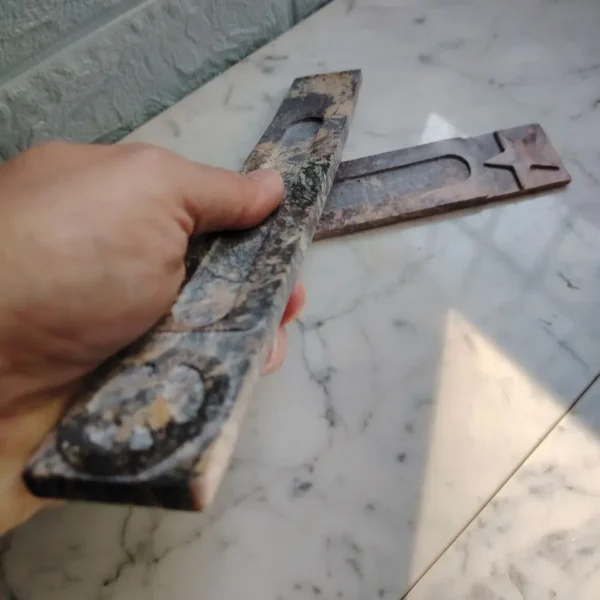Porta Incienso de Piedra Esteatita - Imagen 3