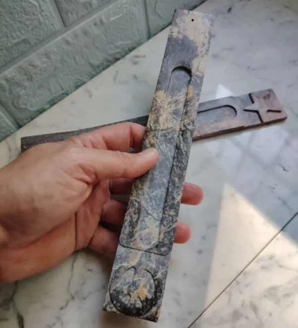 Porta Incienso de Piedra Esteatita - Imagen 2