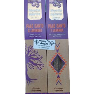 incienso natural palo santo lavanda purifica amansa a las personas