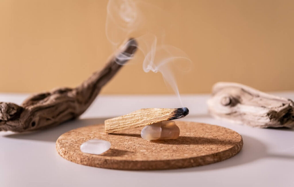 Purificando energias con palosanto