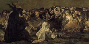 la historia de las brujas en la edad media