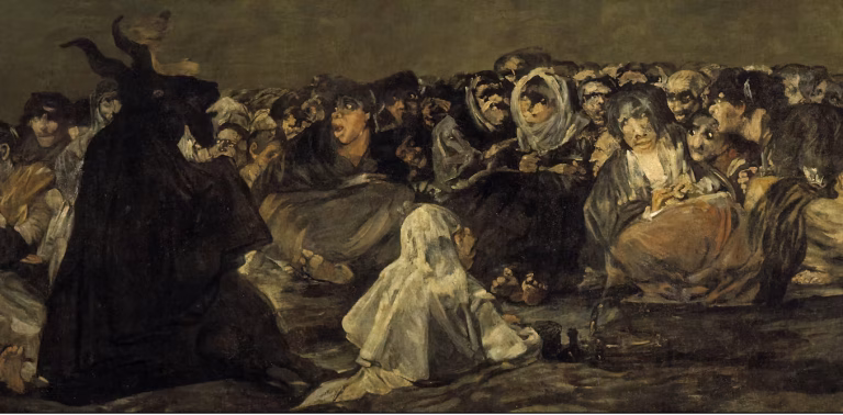 la historia de las brujas en la edad media
