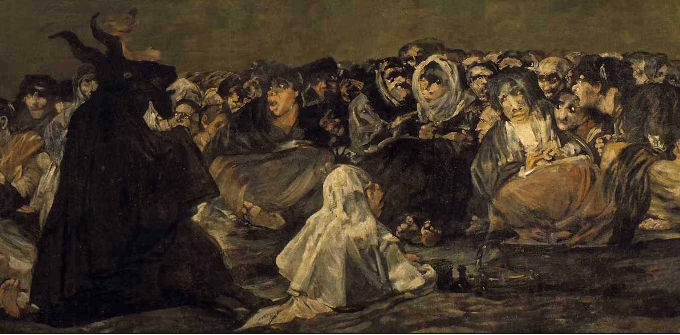 la historia de las brujas en la edad media