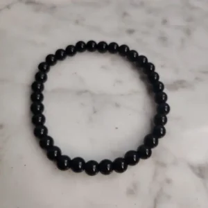 Pulsera de turmalina negra amuleto